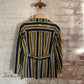 1970s Striped Belted Back Boating Blazer Jacket