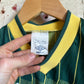 1980s Green Template Umbro Football Long Sleeve Top