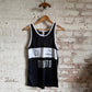1990s Diadora Black Vest Top
