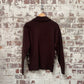 Vintage 1970s 1980s Brown Knitted Cardigan Jumper