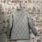 2000s Grey Quilted Nike Jacket