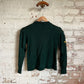 1970s Green Scouts Knitted Jumper