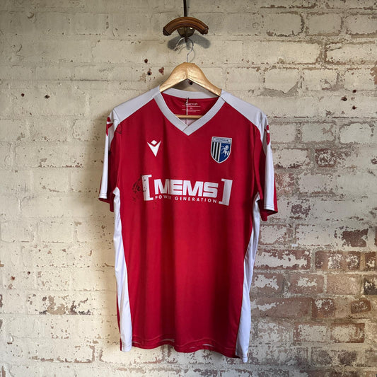 2000s Red Gillingham Home Football Kit Shirt