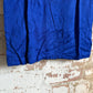 1960s Blue Rayon Low Neck T-Shirt Unusual Vest