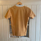 1970s Beige Lace Tie Italian Shirt
