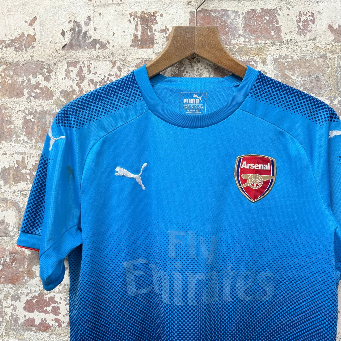 2017-2018 Puma Arsenal Away Football Kit Shirt
