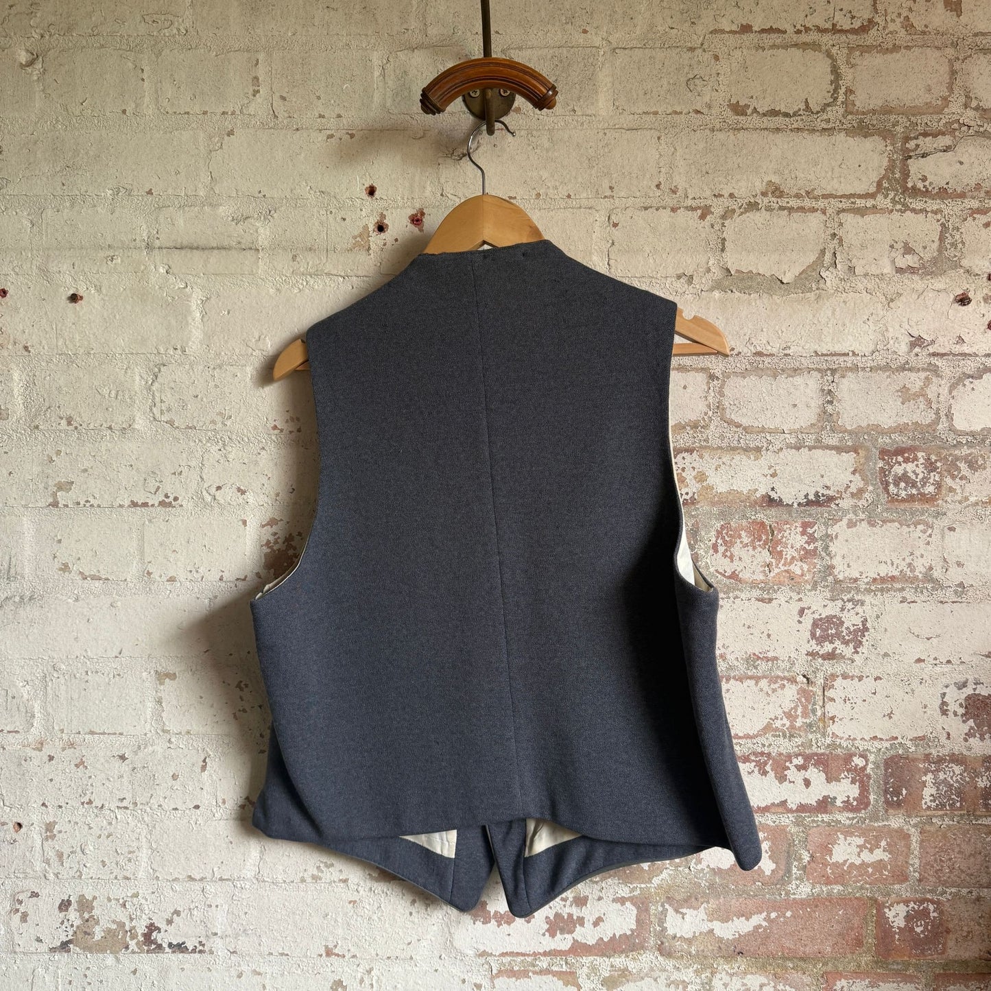 1970s Grey Wool Formal Waistcoat