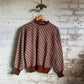 1970s Brown Knitted Jumper