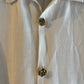 1960s White Linen Italian Leisure Shirt