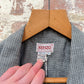 1980s Grey Kenzo Blazer Style Jacket