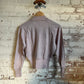 1940s Light Grey Knitted Cardigan Jumper