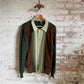 1960s Suede Leather Knitted Italian American Shirt