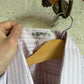 1980s Pink Italian Cotton Striped Shirt