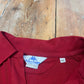 1970s 1980s Red Kappa Polo Shirt Top