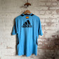 2000s Blue Spain Adidas Blue training top