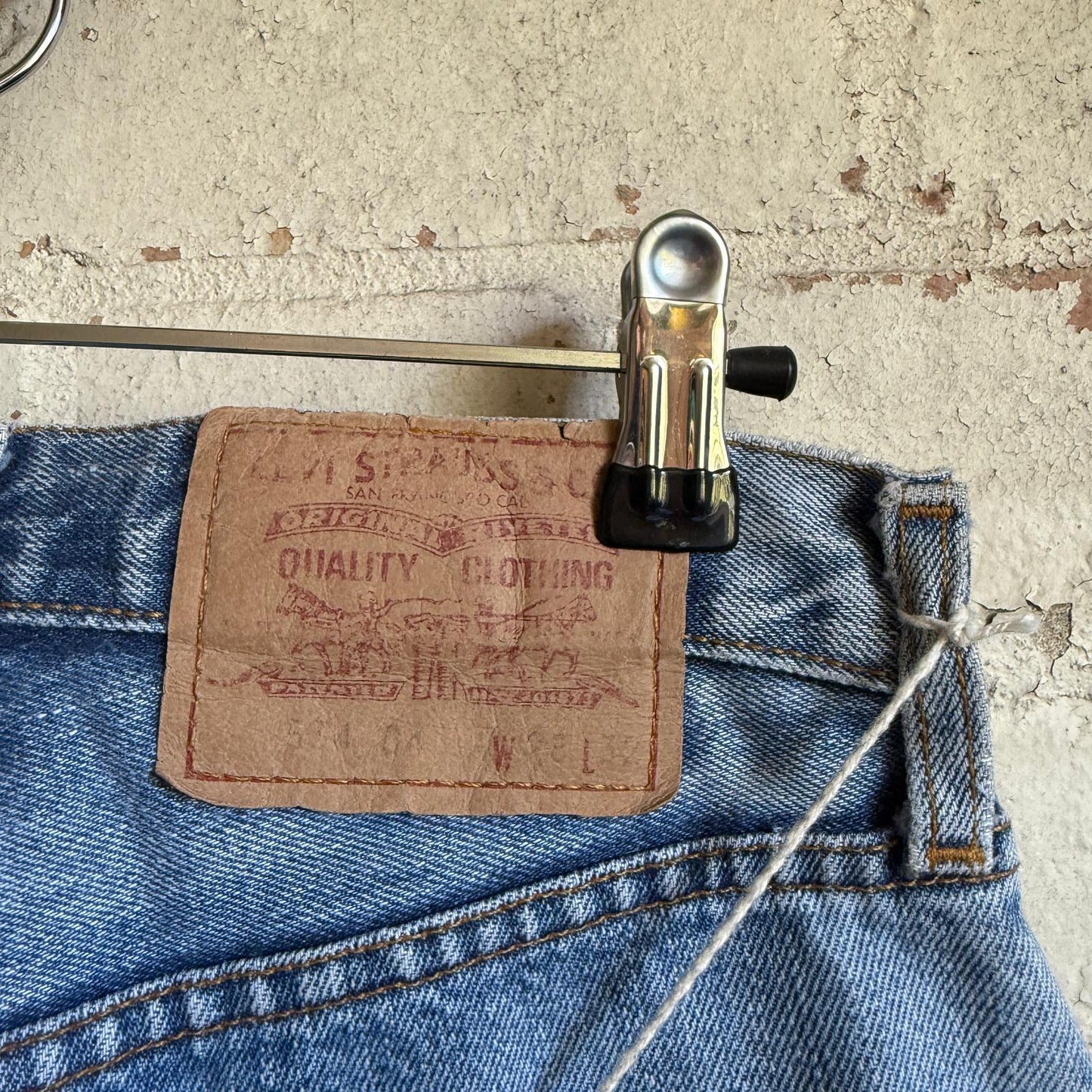 1980s Blue Denim Levi Jeans
