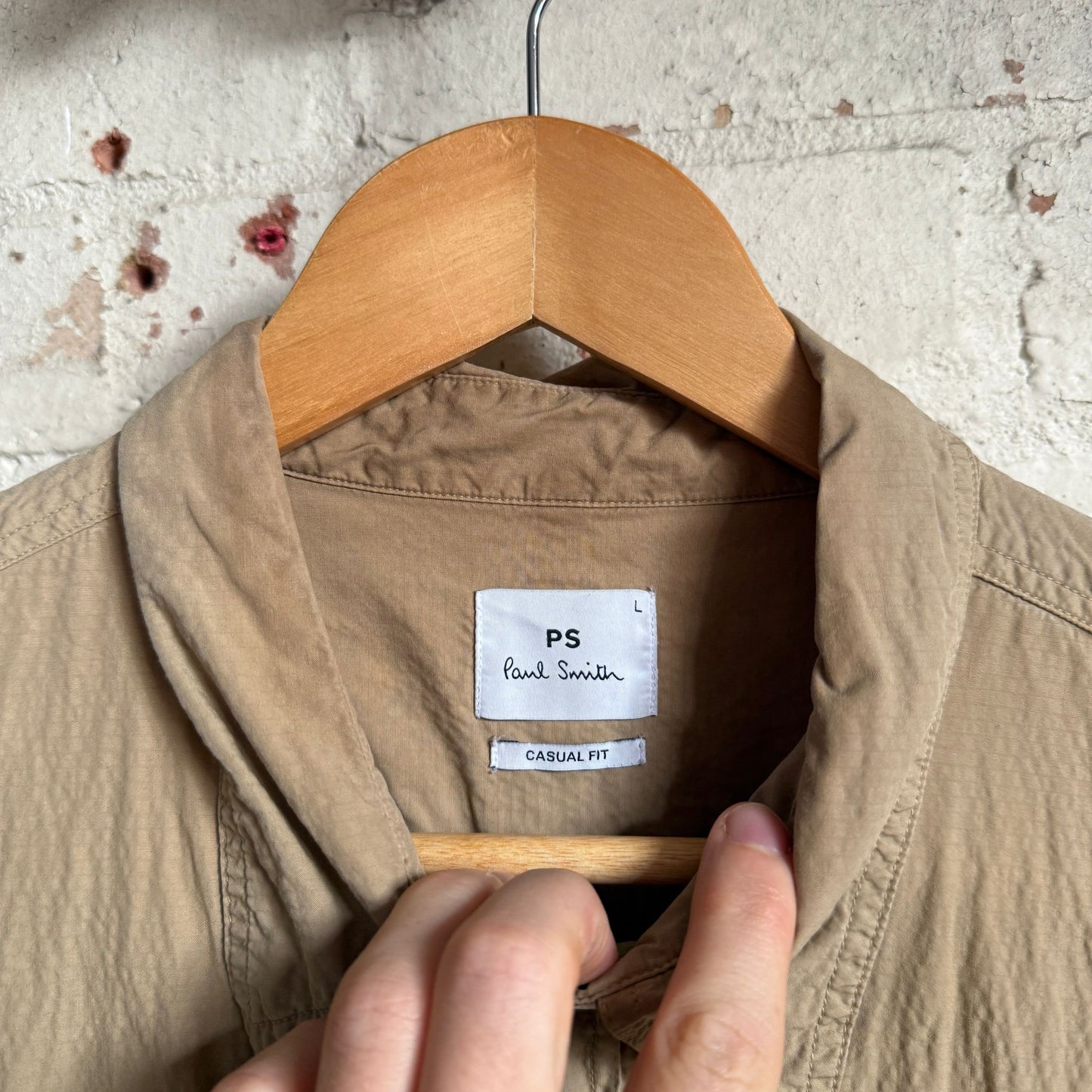 Beige Paul Smith Button Down Shirt