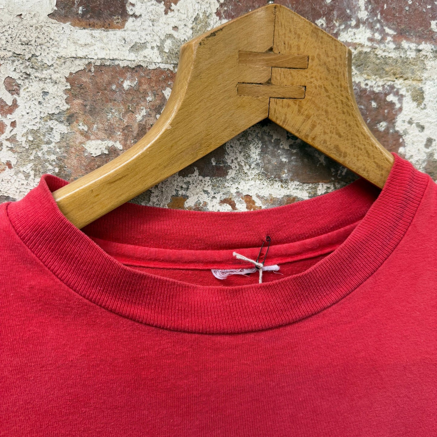 1980s Rare Adidas Pocket Blank T-Shirt