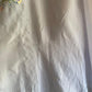 1940s White Embroidered Boohoo Blouse Shirt