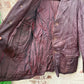 1970s Maroon Leather Jacket