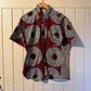 1960s Ivy League Arrow Peacock Button Up Shirt