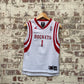 White and Red Adidas NBA Rockets Jersey Vest