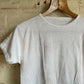 1970s White Short-Sleeve Blank Ringer T-shirt