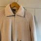 1970s Beige 'Pooh' Knitted track Top Jacket