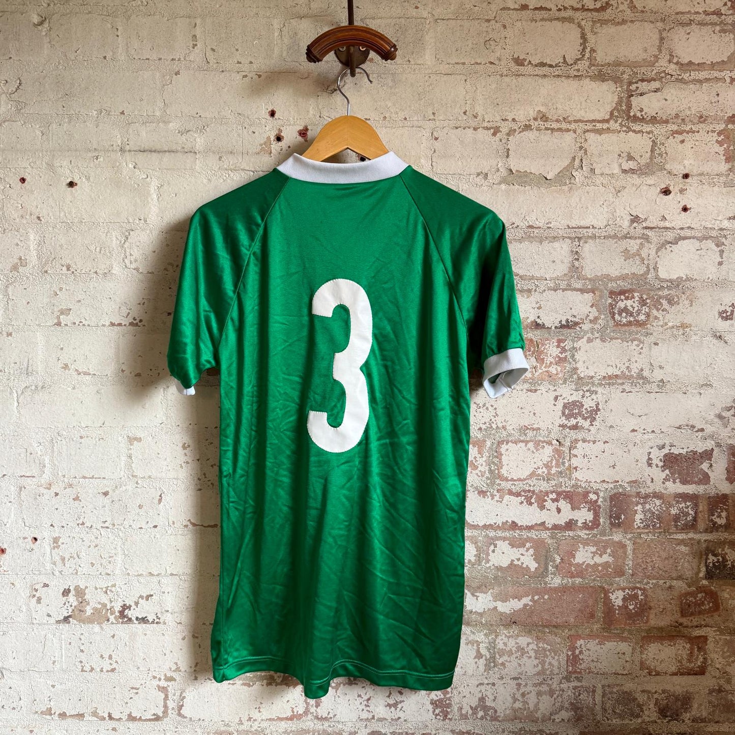 1970s Green Le Coq Sportif Football T-Shirt