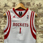 White and Red Adidas NBA Rockets Jersey Vest