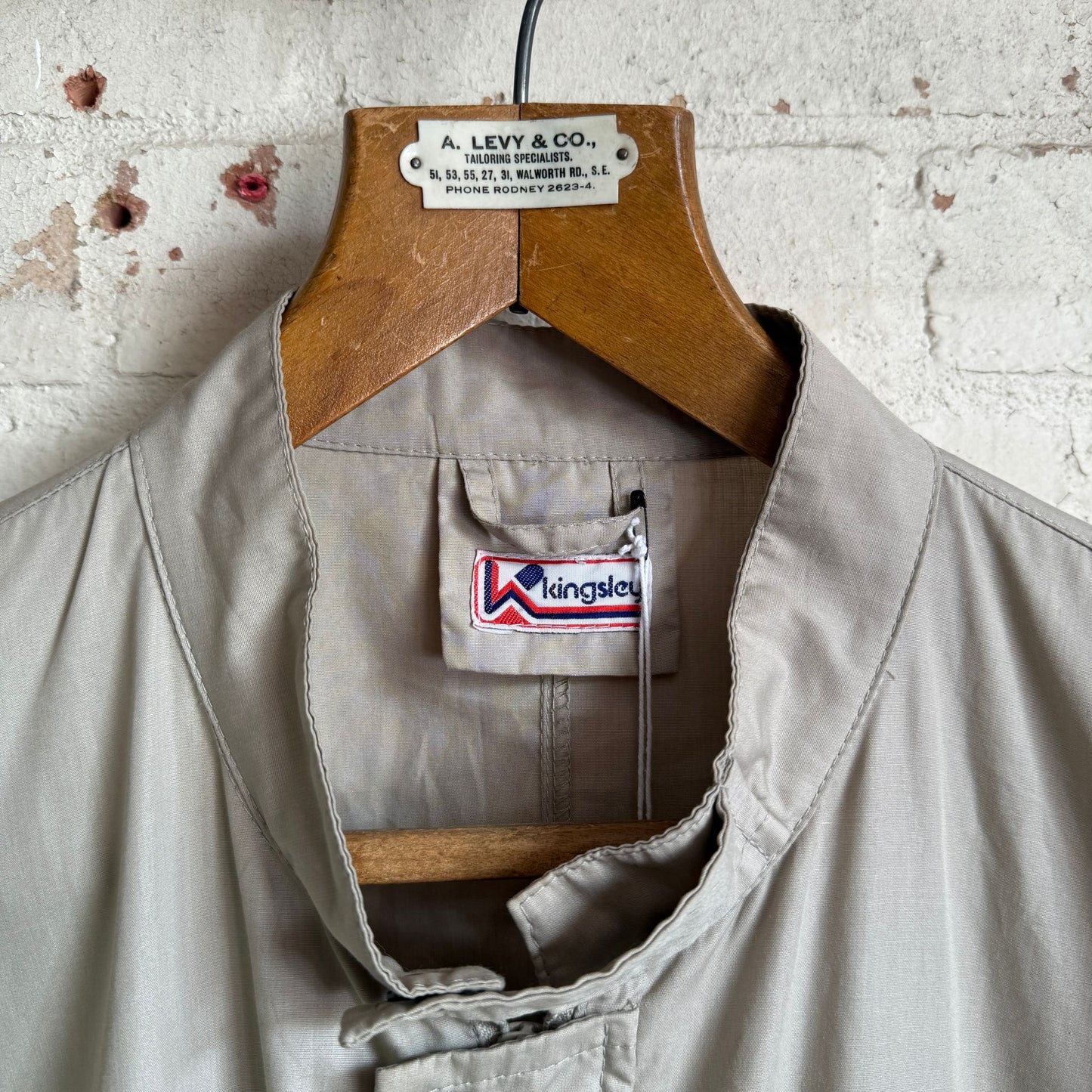 1980s Beige 'Kingsley' Cotton Harrington Jacket