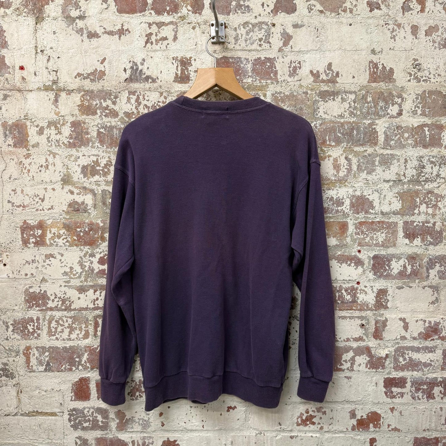 1990s Purple Fred Perry Sweatshirt