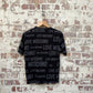 2000s Black Graphic Moschino T-shirt