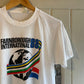 1980s White Graphic Farnborough International T-Shirt