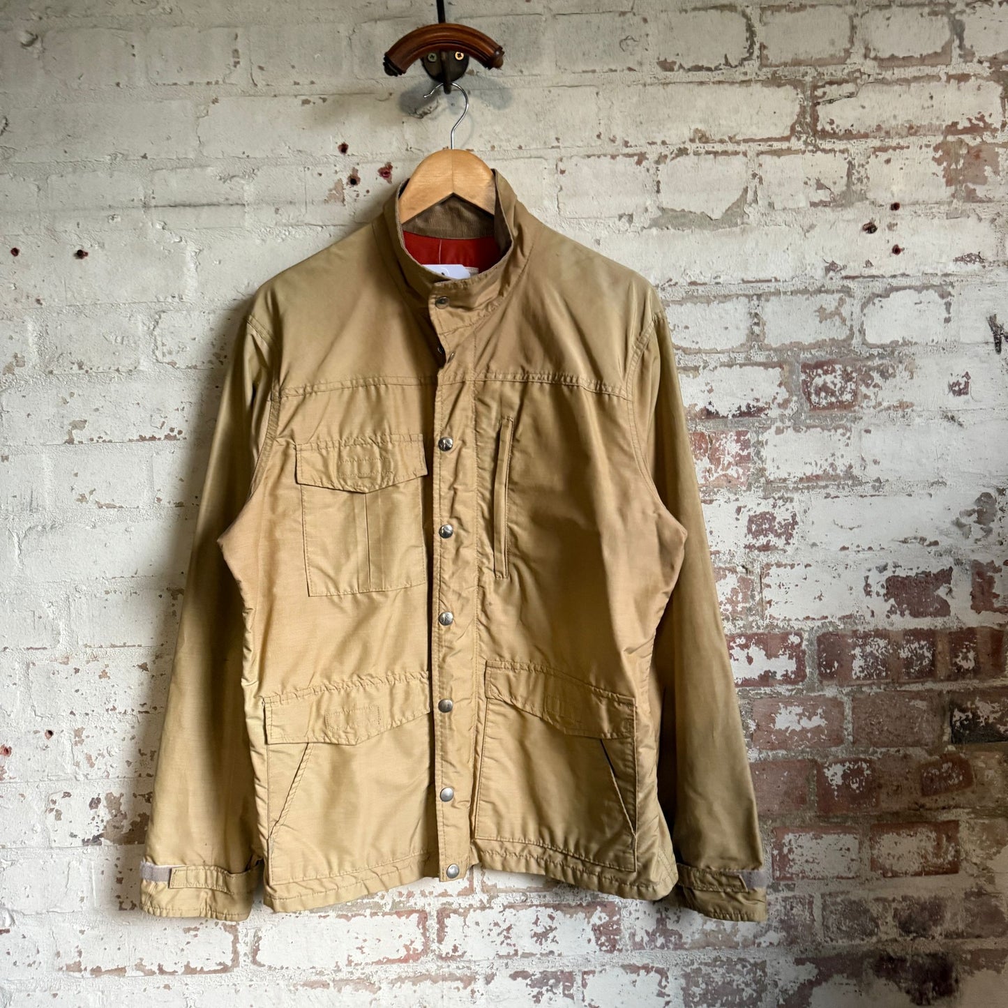 1970s Beige Sierra Designs Walking Parka Coat
