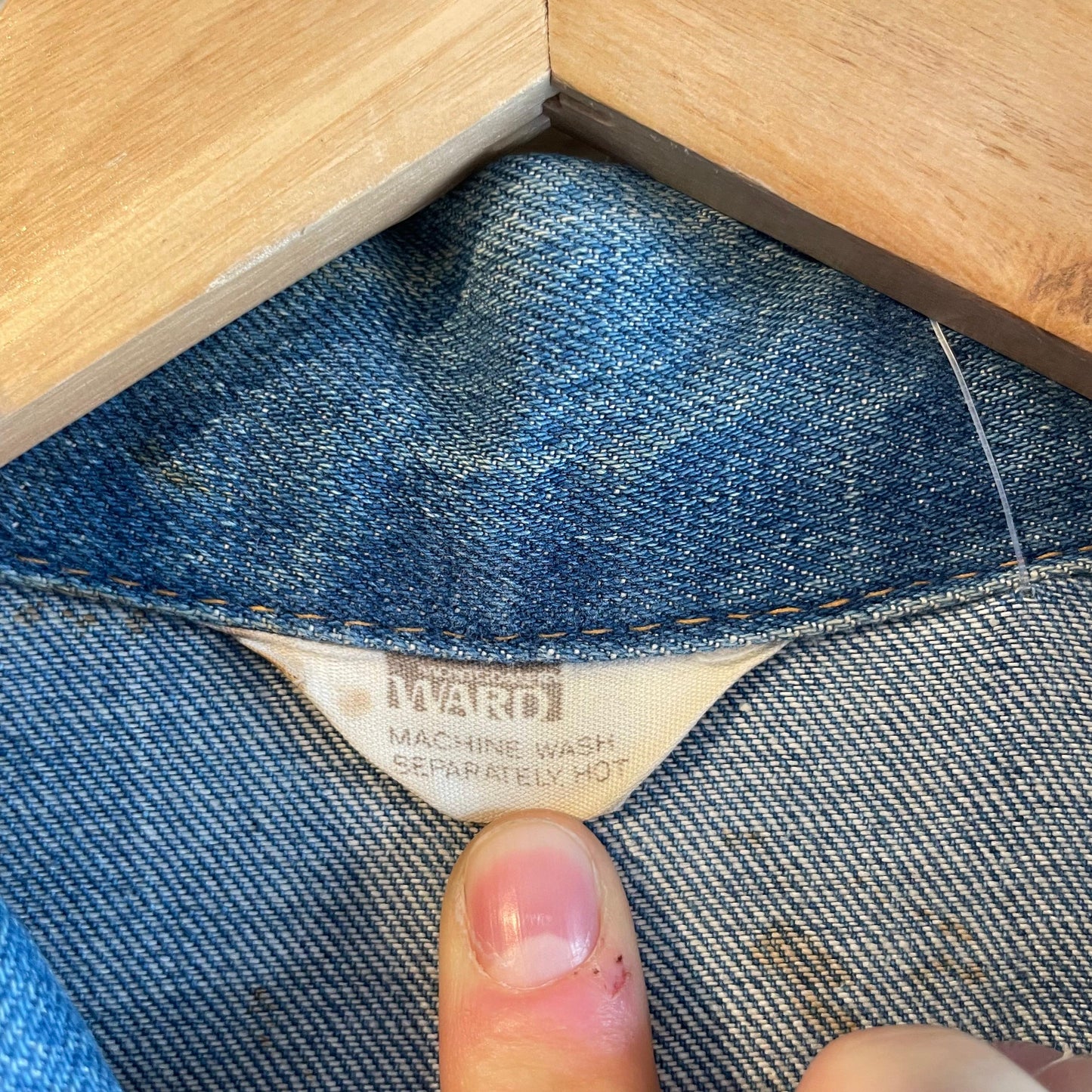 1960s Blue Denim Montgomery Ward Jacket