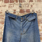 1970s Blue Flared Denim Jeans