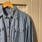 1970s Blue Denim Button Up Shirt