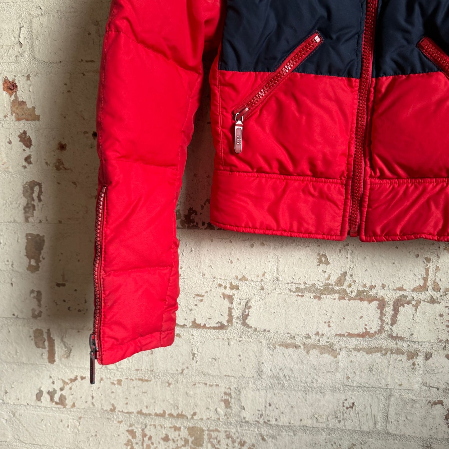 1980s HEAD Red Puffer Ski Jacket