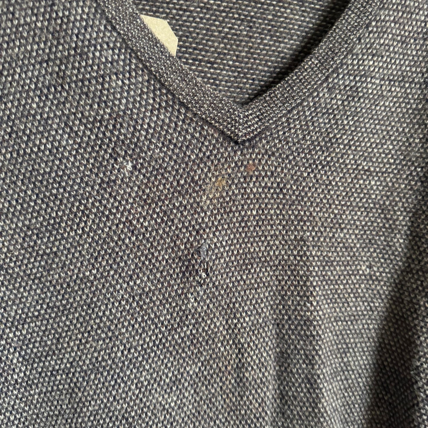 1970s Cashmere Italian Brown Knitted Jumper