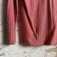 1960s Unusual Italian Rayon Pink Blouse Shirt