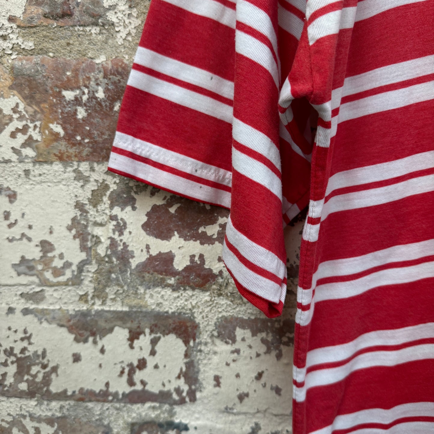 1980s Striped Distressed T-Shirt