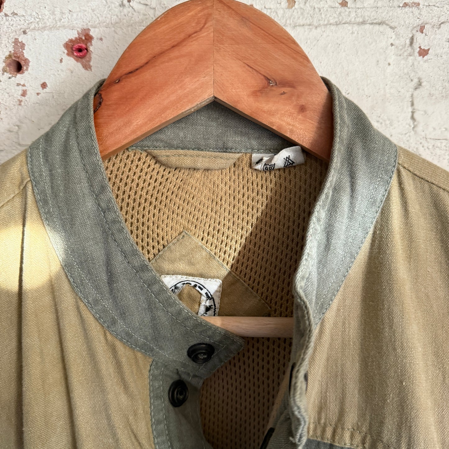 1980s Unusual Cotton Italian Design Bomber Jacket Coat