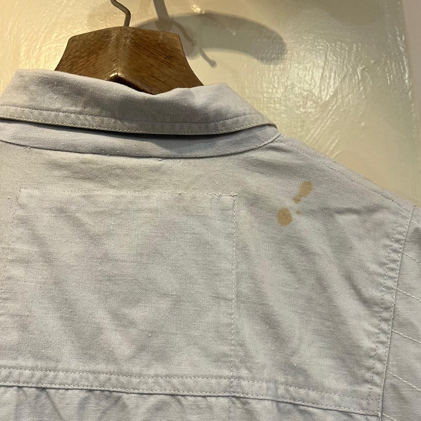 1980s Grey Unusual Design Cotton Jacket