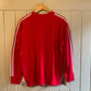 1970s Red Adidas Ventex Graphic Sweatshirt