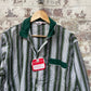Vintage 1960s 1970s Striped Pyjama Deadstock British Shirt
