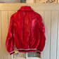 1970s Red Zip Up Ski Style Jacket