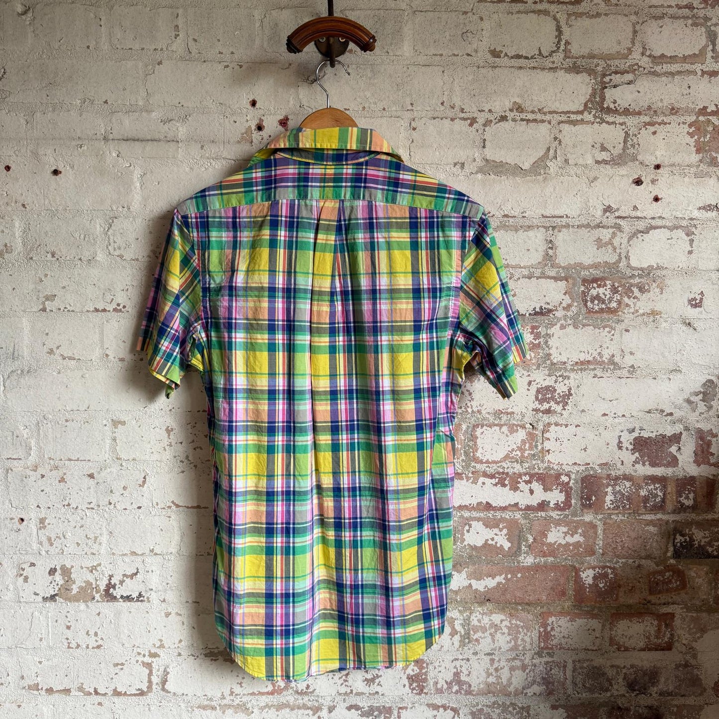 1990s Multicoloured Checked Ralph Lauren Shirt