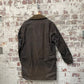 Vintage 1970s Brown Barbour Wax Northumbria Jacket Coat