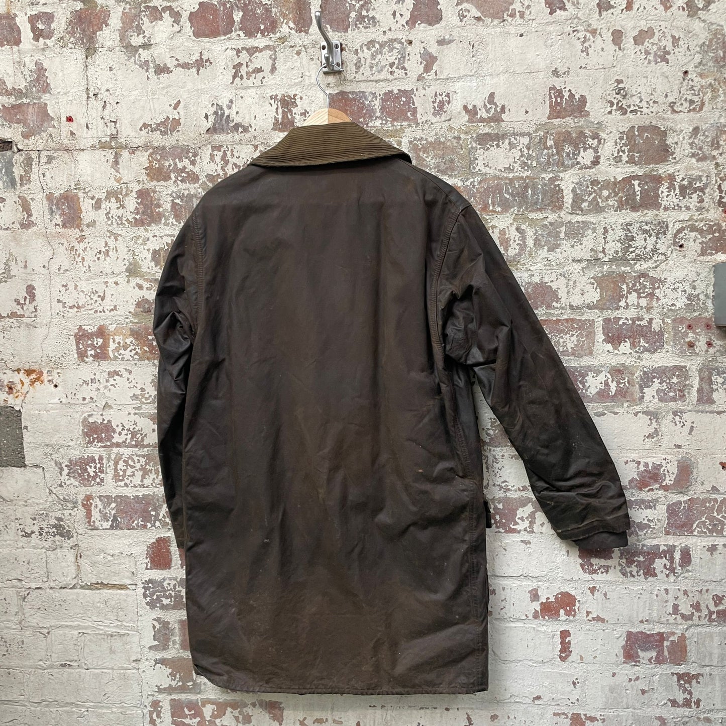 Vintage 1970s Brown Barbour Wax Northumbria Jacket Coat